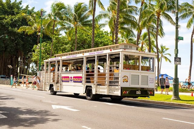 Waikiki Trolley Hop-On Hop-Off Tour of Honolulu - Photo 1 of 25